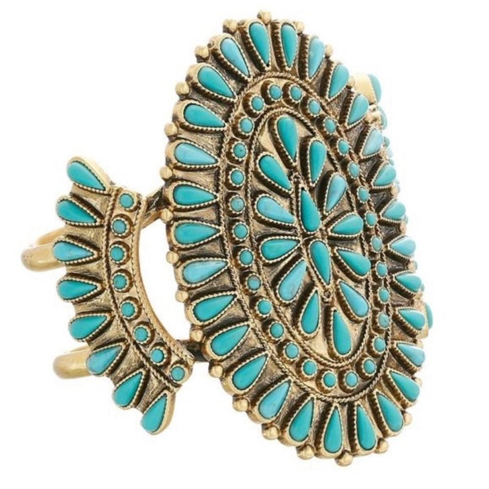 Lucky Brand Turquoise Cuff Bracelet